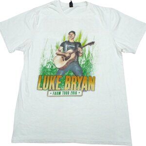 Luke Bryan Farm Tour 2016 Shirt – Vintage Country Music Tee – Retro Concert Fan